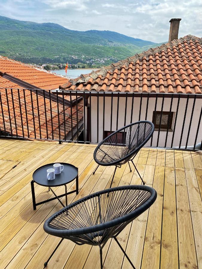 Wild Pear Old Town Boutique Accommodation Ohrid Ngoại thất bức ảnh