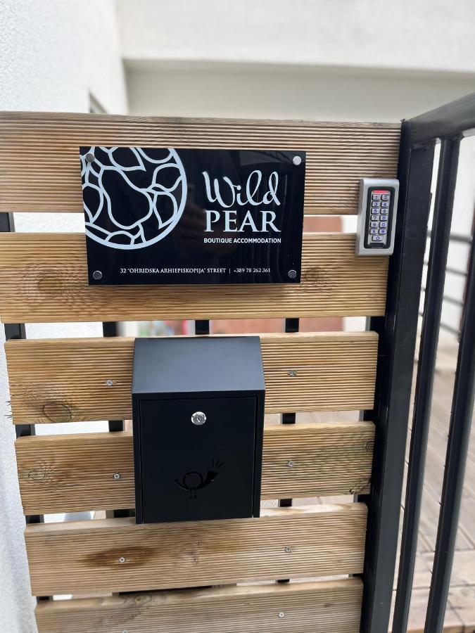 Wild Pear Old Town Boutique Accommodation Ohrid Ngoại thất bức ảnh